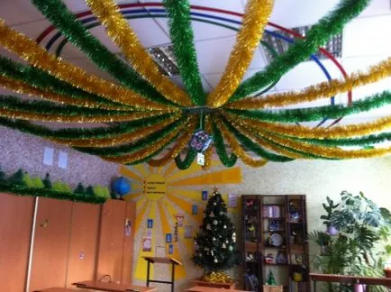 Cum de a decora biroul pentru noul an 2017