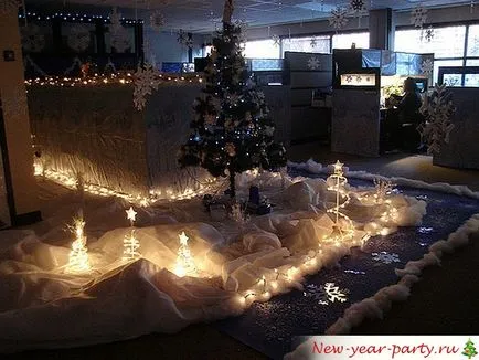 Cum de a decora biroul pentru noul an 2018 idei 50 de fotografii decor cu mâinile lor (pentru a decora) Cum de a decora biroul pentru noul an 2018 idei decor 50 de fotografii cu propriile lor mâini