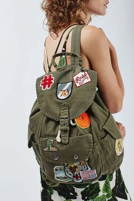 Cum de a decora un rucsac cu mâinile lor (mâini) Cum de a decora un rucsac cu mâinile lor