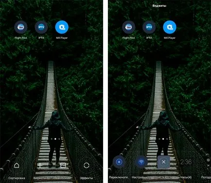 Cum se instalează widget-ul de pe Xiaomi - instrucțiuni și configurare (Xiaomi) Cum se instalează widget-ul de pe Xiaomi - instruirea și configurarea