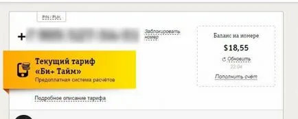 De unde știi tariful pentru Beeline