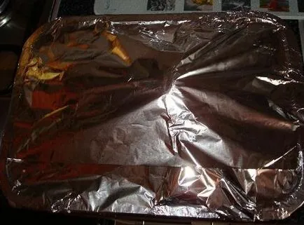 Cum delicios ciolan de porc coaptă în cuptor în folie