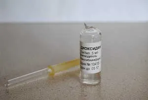 Cum se păstrează fiolă dioxidine după deschidere