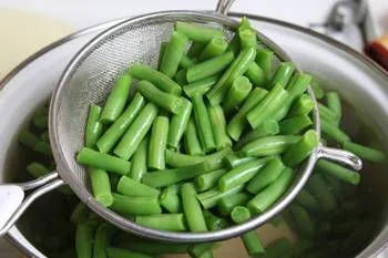 Cum să înghețe fasole verde - reteta cu pas cu pas fotografii