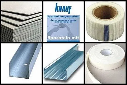 Cum se închide materialele din gips-carton de conducte și instrumente (video)