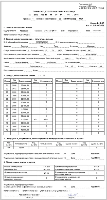 Cum se completează formularul de informații 2-PIT - Finanțe și Impozite