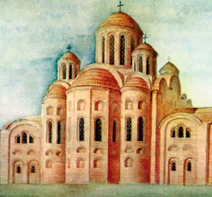 biserici de piatră și temple antice din Rutenia decor, arhitectura