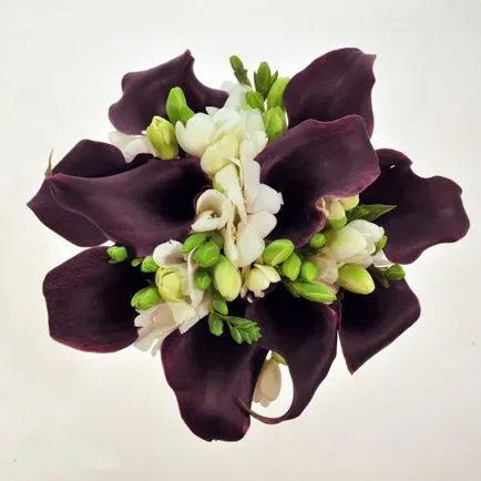 Callas in buchetul miresei