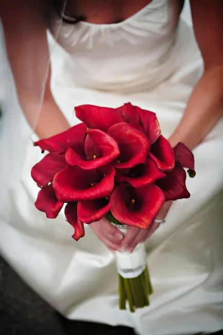 Callas in buchetul miresei