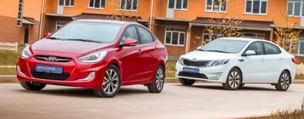 Kia Rio si Hyundai Solaris sraveniya, pro și contra