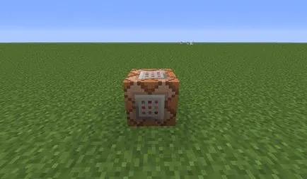 blocul de comandă în Minecraft modul de utilizare