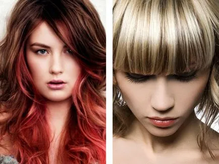 imagine colorarea părului - colorarea părului pe întuneric și lumină (foto) imagine colorarea părului - colorarea părului pe întuneric și lumină