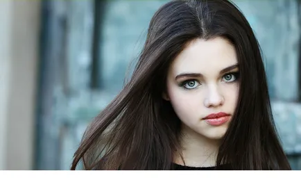 culoarea părului maro cu nuanțe frumoase de roșu și negru