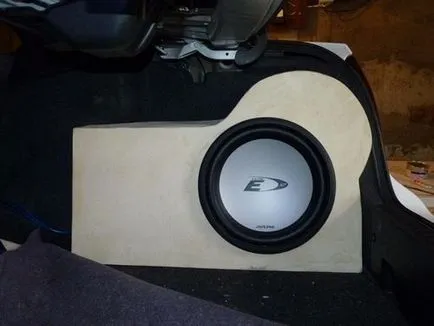 calcul dimensiunea incintei subwoofer și fabricarea de propriile mâini