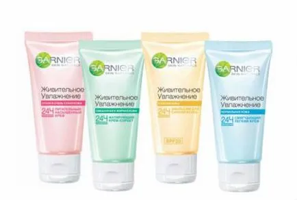 Cremă Garnier (garnier) crema hidratanta pentru fata, ridicarea si alte comentarii