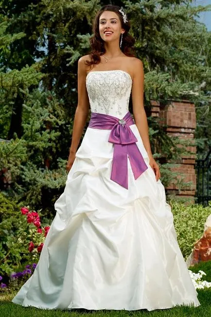 nunta violet frumos