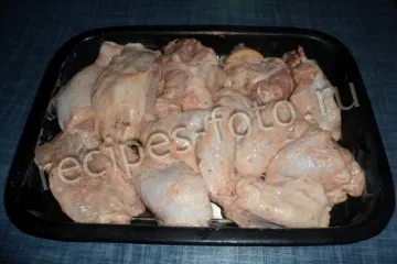 pui la grătar în cuptor pe gratar fara frigaruile marinata in casa