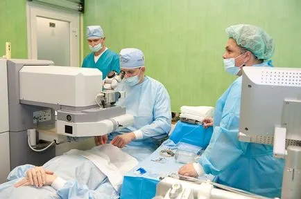 Pro corectarea vederii cu laser și contra de recuperare chirurgie