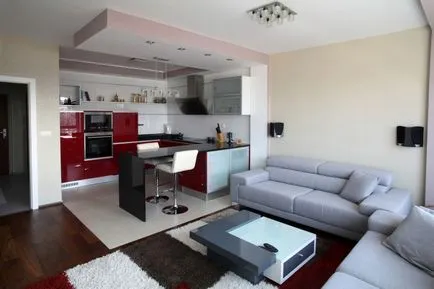 Bucătărie-dormitor (39 fotografii) în instrucțiuni video de o singură cameră cu privire la înregistrarea design interior (proiectare) Bucătărie-dormitor (39 fotografii) în ghidul video de o camera pentru decorarea design