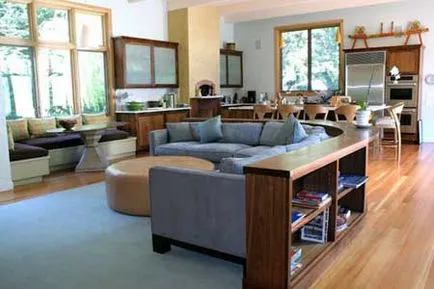 Bucătărie-dormitor (39 fotografii) în instrucțiuni video de o singură cameră cu privire la înregistrarea de design interior pentru ei (lor) Bucătărie-dormitor (39 fotografii) în ghidul video de o camera pentru decorarea design