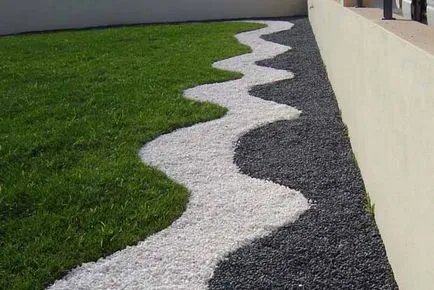 Design de landsaft, care se va schimba gradina (Peisaj de design Mulcirea piatra) Design de landsaft, care se va schimba gradina ta