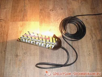 Lampa - transport, clasa de master cu propriile lor mâini (mâini) Lampa - transport, clasa de master cu propriile lor mâini