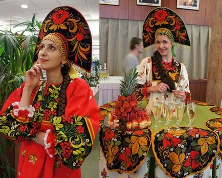 Lady bufet modul de a aranja recepția originală (doamnă costum de recepție) Lady bufet cum să aranjeze metoda originală