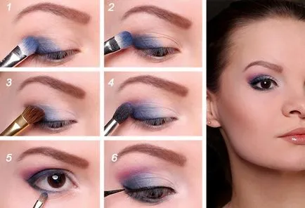 Machiaj pentru ochi maro pas cu pas de zi și de seară (make-up) Machiaj pentru ochi maro pas cu pas de zi și de seară