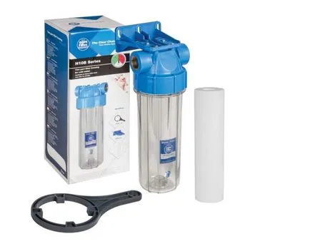 Tipuri de trunchi de filtrare a apei, plusuri, dispozitivul (folosind filtrul principal) tipuri de filtre de apă Trunk, profesioniștii, dispozitivul