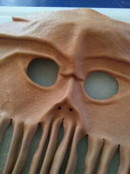 Masca Cthulhu piele kozhanyemysli