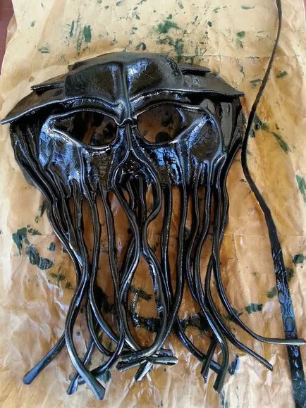 Masca Cthulhu piele kozhanyemysli