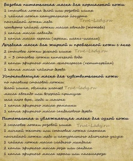 măști de față cu argilă și uleiuri esențiale se cosmetician, ingrijire, frumusete