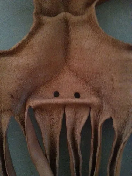Masca Cthulhu piele kozhanyemysli