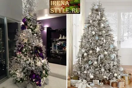 Design modern a unui pom de Crăciun în 2017 exemple Foto