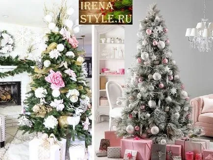 Design modern a unui pom de Crăciun în 2017 exemple Foto