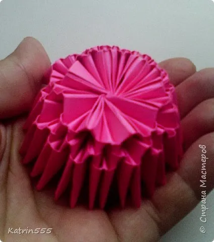 origami modular - lotus, artiști de țară