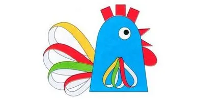 cocoș de Anul Nou cu mâinile