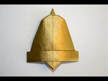 Crăciun clopot din hârtie, cu propriile lor mâini (hârtie) Crăciun clopot din hârtie, cu propriile lor mâini