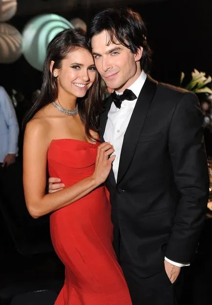 Nina Dobrev și poveste de dragoste Ian Somerhalder (poze) Nina Dobrev și Ian Somerhalder poveste de dragoste