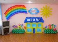 Decorarea sălii la bal la grădiniță