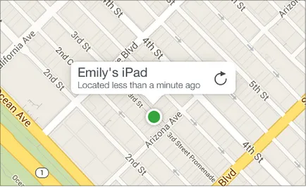 geopozitsii Stabilire - iCloud iCloud ajutor