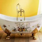 Decorarea baie - materiale în 2016