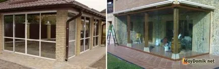 verande glazurate și terase - care afectează prețul de o verandă cu geamuri (terasa si foisor) verande și terase glazurate - care afectează prețul de o verandă cu geamuri