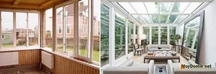 verande și terase glazurate - care afectează prețul unei verandă vitrată (verande cu geamuri terase) verande și terase glazurate - care afectează prețul de o verandă cu geamuri