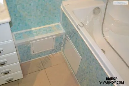 Decorarea panourile din plastic baie (30 poze)