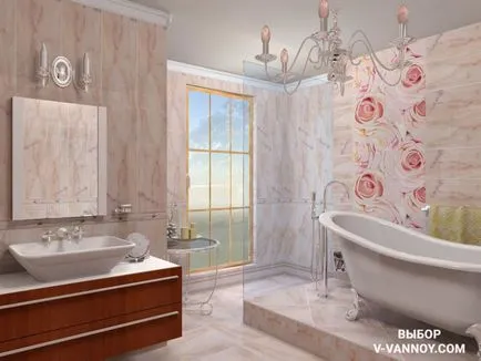 Decorarea panourile din plastic baie (30 poze)