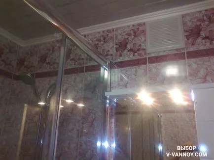 Decorarea panourile din plastic baie (30 poze)