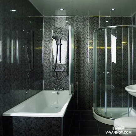 Decorarea panourile din plastic baie (30 poze)