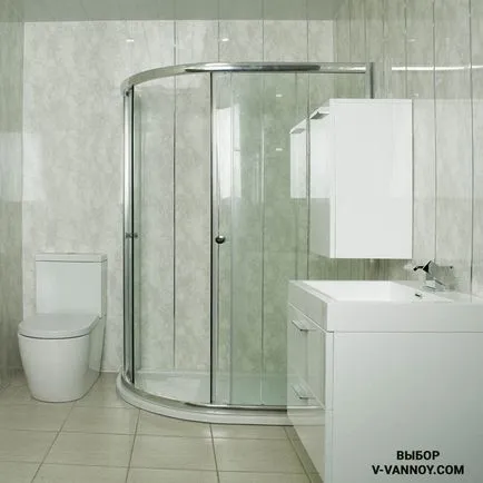 Decorarea panourile din plastic baie (30 poze)