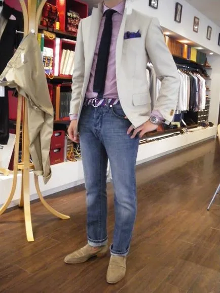 Bazele de blugi stil bărbați